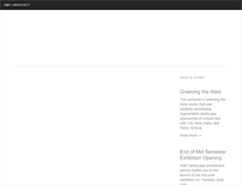 Tablet Screenshot of landscapearchitecture.rmit.edu.au