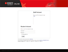 Tablet Screenshot of online.rmit.edu.vn